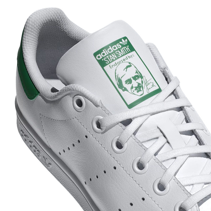 Baskets Adidas Originals Stan Smith Junior - Blanc, Vert