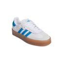 Baskets Adidas Originals Sambae Junior - Blanc, Bleu Ciel