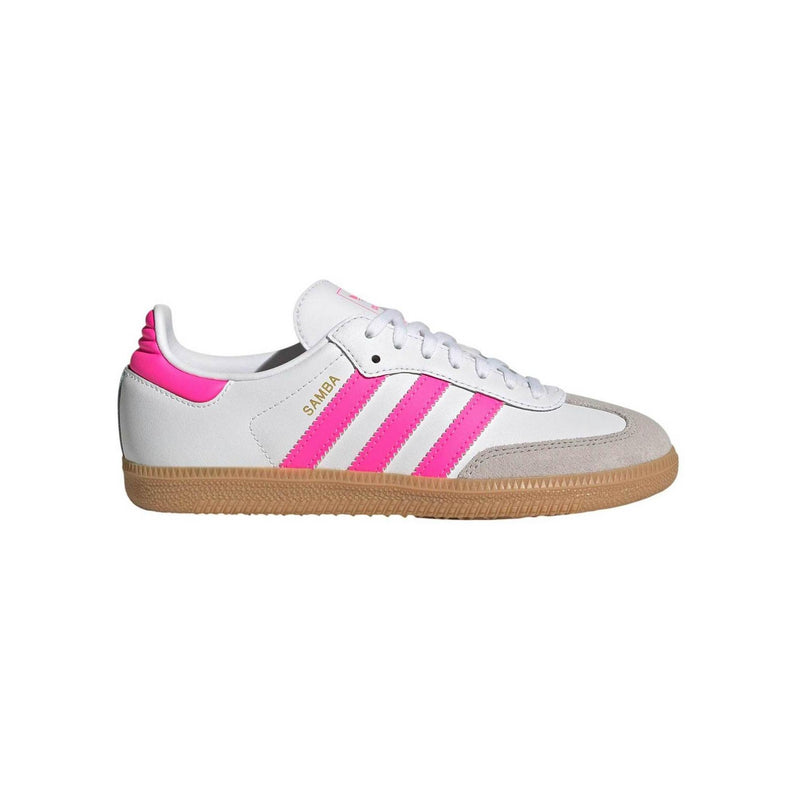 Adidas Samba Og Cloud Blanco Lucid Rosa Gum (Gs)