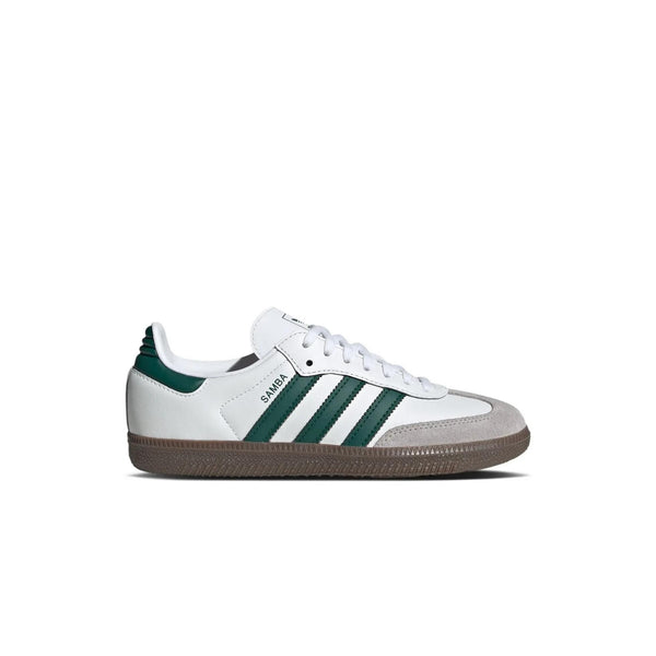 Adidas Samba Og Blanco Collegiate Verde Gum (Gs) - Blanco;Verde
