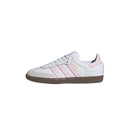 Baskets Adidas Originals Samba Og Junior - Blanc, Rose, Marron