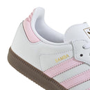 Baskets Adidas Originals Samba Og Junior - Blanc, Rose, Marron