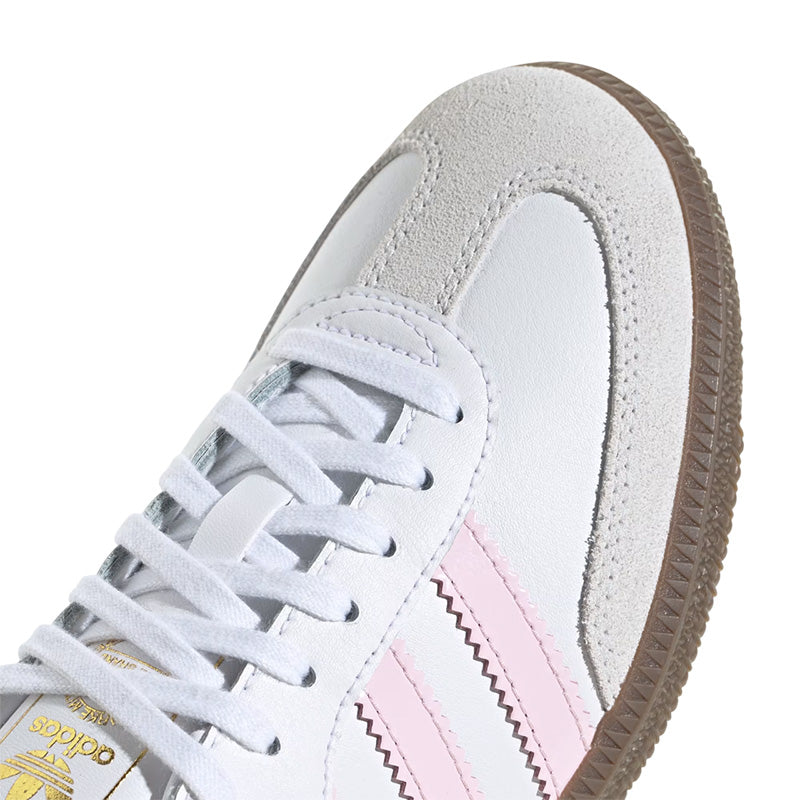 Baskets Adidas Originals Samba Og Junior - Blanc, Rose, Marron