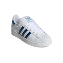 Adidas Originals Superstar 2 Sneakers - White, Royal Blue