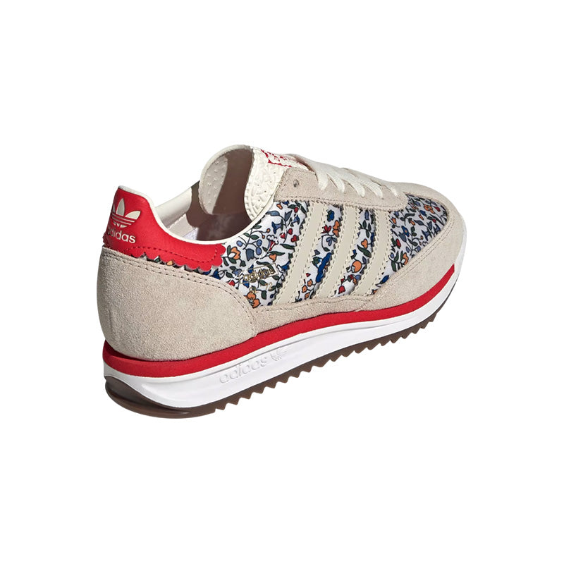 Adidas Originals Sl 72 Rs X Liberty London Junior Sneakers - Beige, Red, Blue
