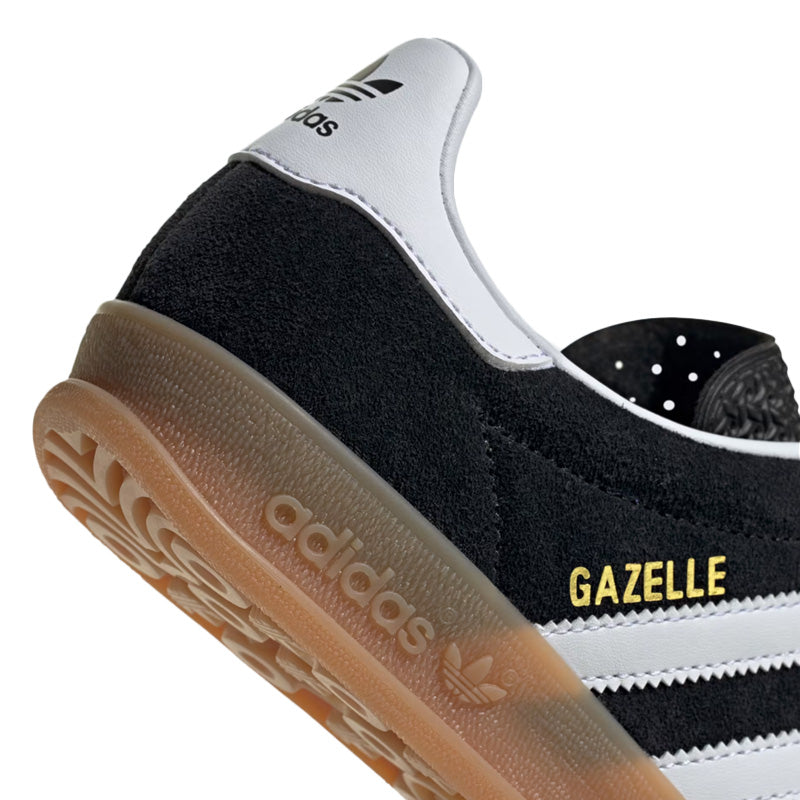 Baskets Adidas Originals Gazelle Indoor Junior - Noir, Blanc