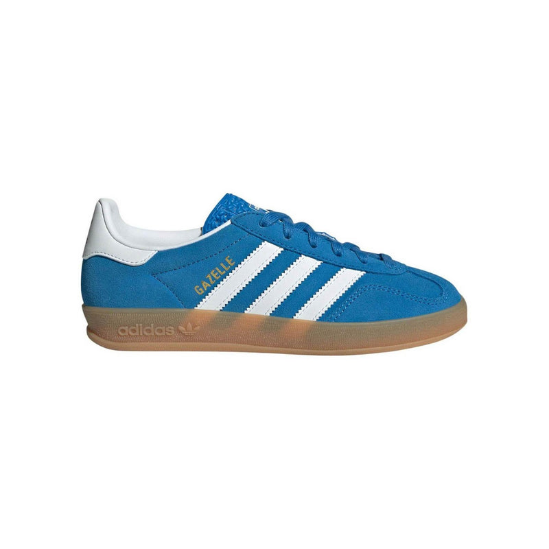 Adidas Gazelle Indoor Azul Pájaro Nube Blanco Gum (Gs)