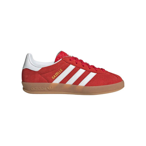 Adidas Gazelle Indoor Better Scarlet Cloud White Gum (Gs) - Rouge