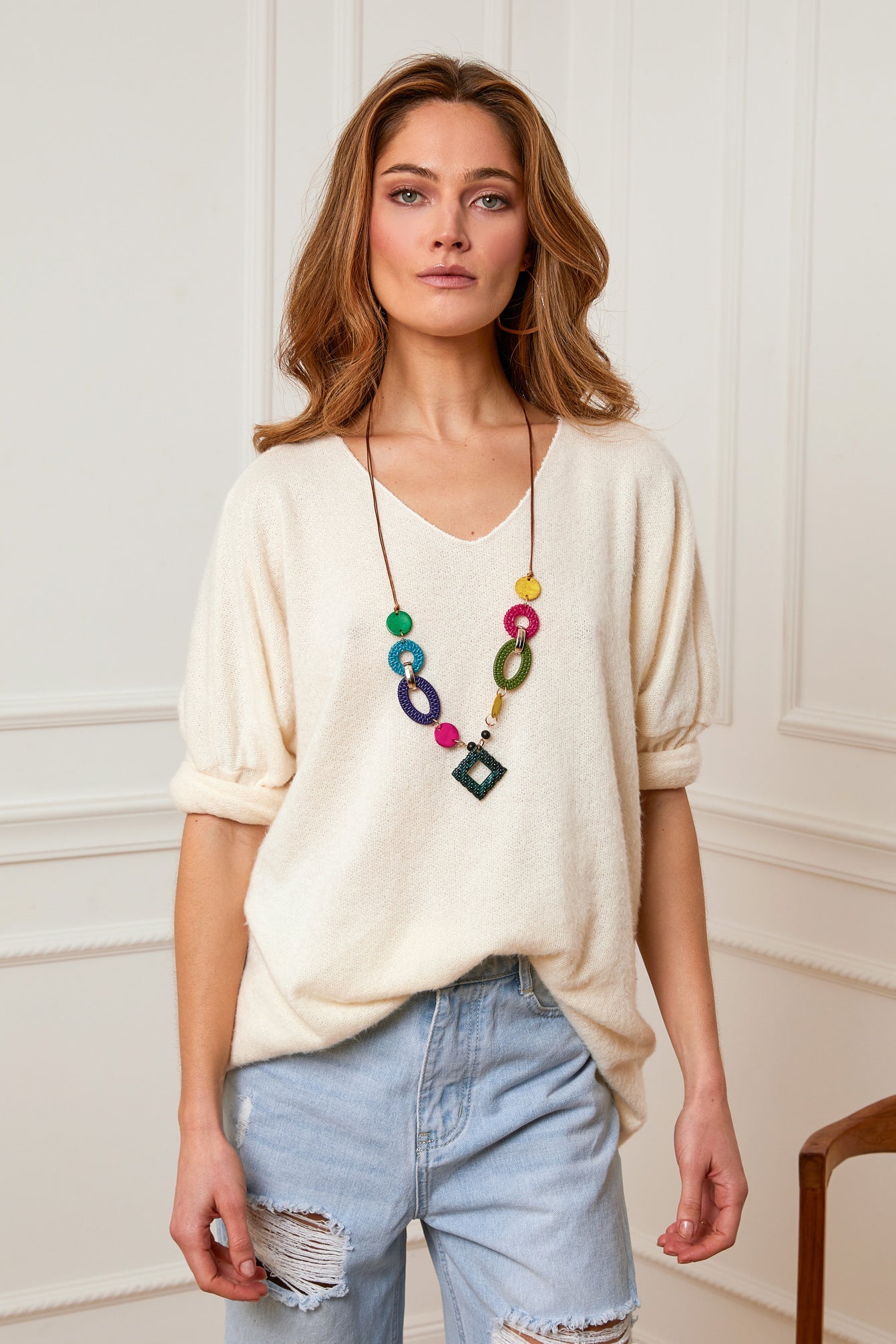 Pull Jubor - Ecru