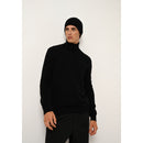 Cashmere  sudadera Just - Connor Jersey Cuello Redondo Negro - 100% Cachemira - 2 Hilados - - Hombre