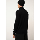 Cashmere  sudadera Just - Connor Jersey Cuello Redondo Negro - 100% Cachemira - 2 Hilados - - Hombre