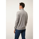 Cashmere  sudadera Just - Jersey de cuello alto jaspeado Connor Cloud - 100% Cachemira - 2 Hilados - - Hombre