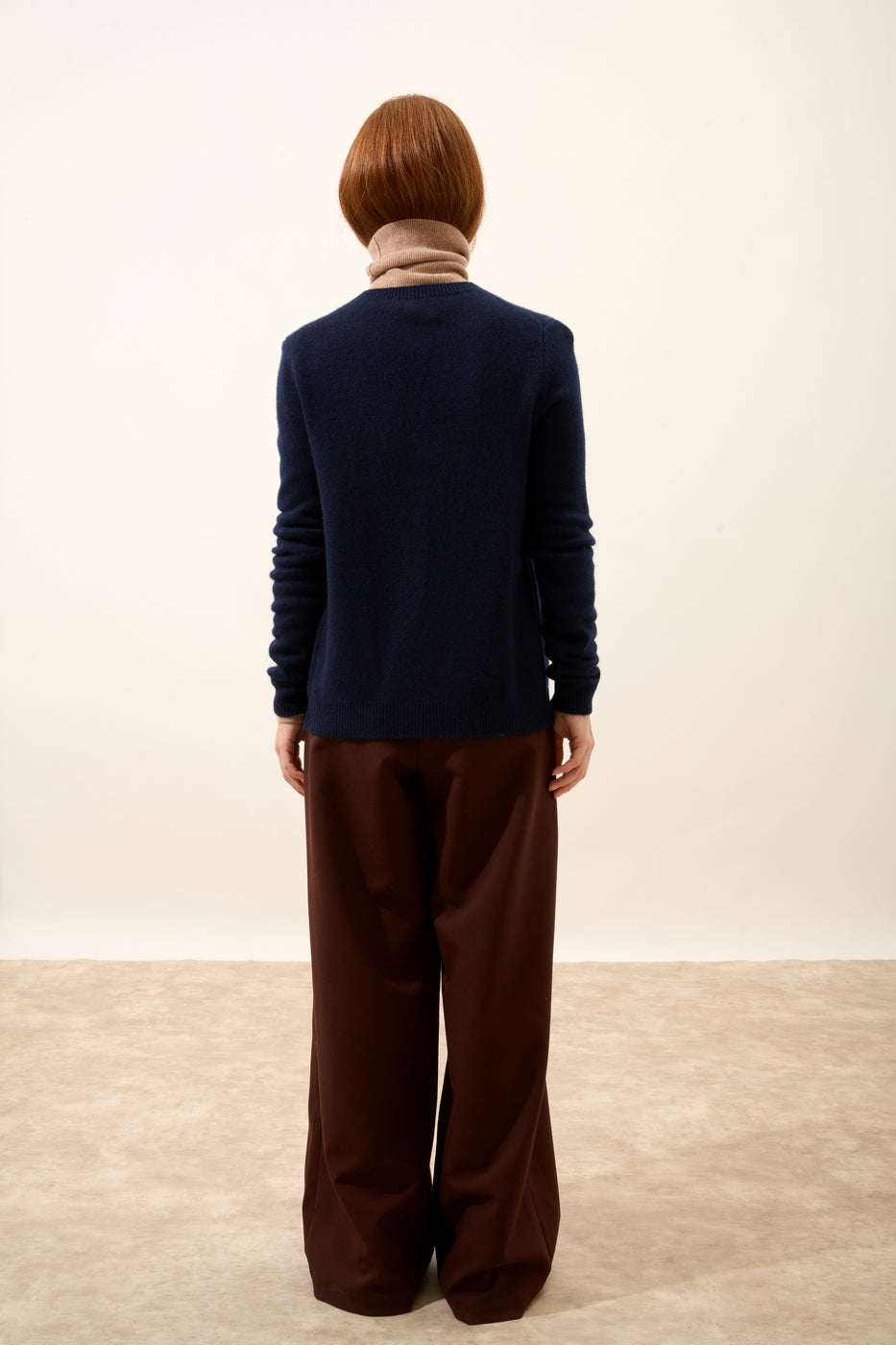 Cardigan Col Rond - Katharine - Navy