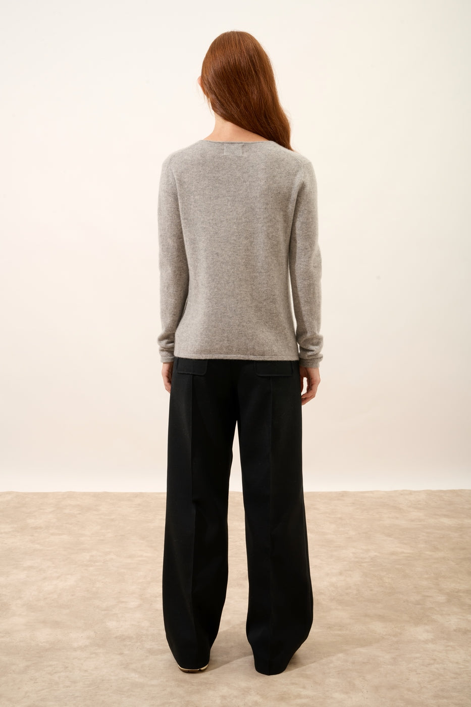 Cardigan Col V - Norma - Nuage Chiné