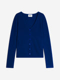 V-Neck Cardigan - Norma - Ultramarine