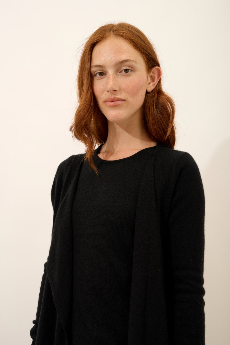 Veste Longue - Brooke - Noir