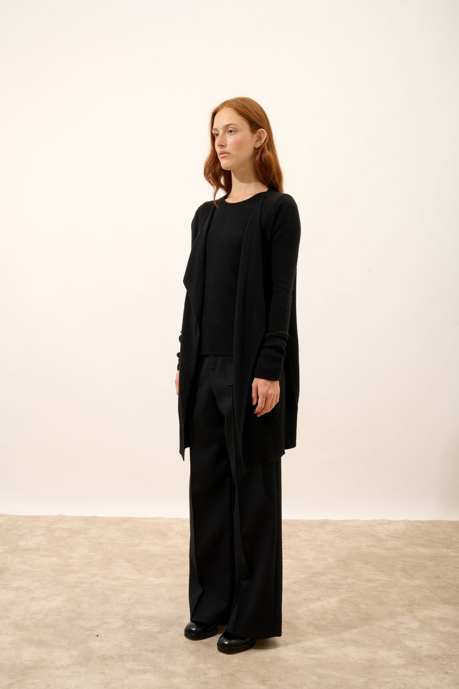Veste Longue - Brooke - Noir