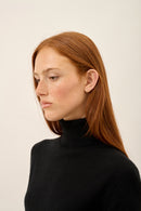 Pull Col Roulé - Ava - Noir