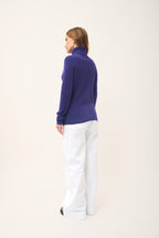 Jersey Cuello Vuelto - Ava - Purple