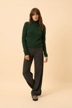 Roll-Neck Jumper - Ava - Cypress