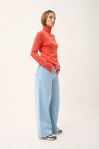 Jersey Cuello Vuelto - Ava - Naranja Chiné