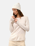 Jersey Cuello Barco - Grace - Marfil