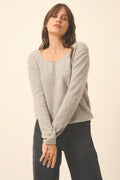 Jersey Cuello Barca - Fiona - Nuage Chiné