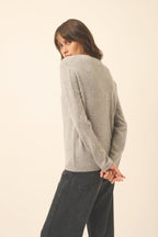 Jersey Cuello Barca - Fiona - Nuage Chiné