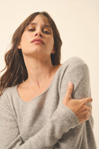 Jersey Cuello Barca - Fiona - Nuage Chiné