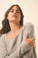Jersey con cuello barco - Fiona - Heather Cloud
