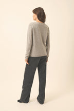 Jersey Cuello Barca - Fiona - Nuage Chiné