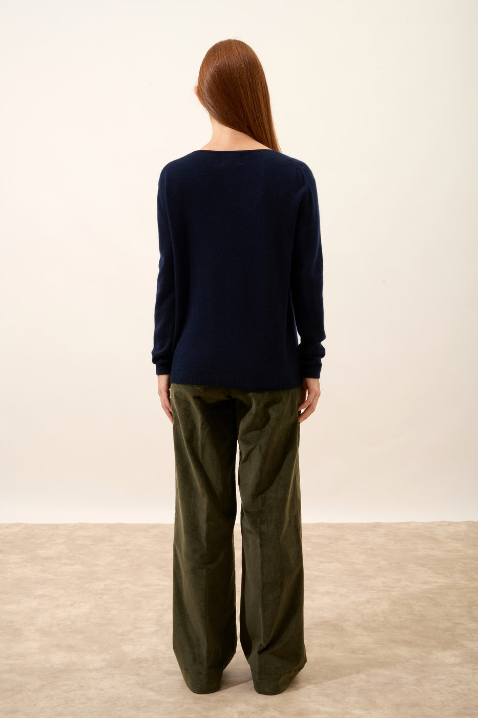 Pull Col Bateau - Fiona - Navy