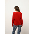 Pull Col Bateau - Fiona - Rouge