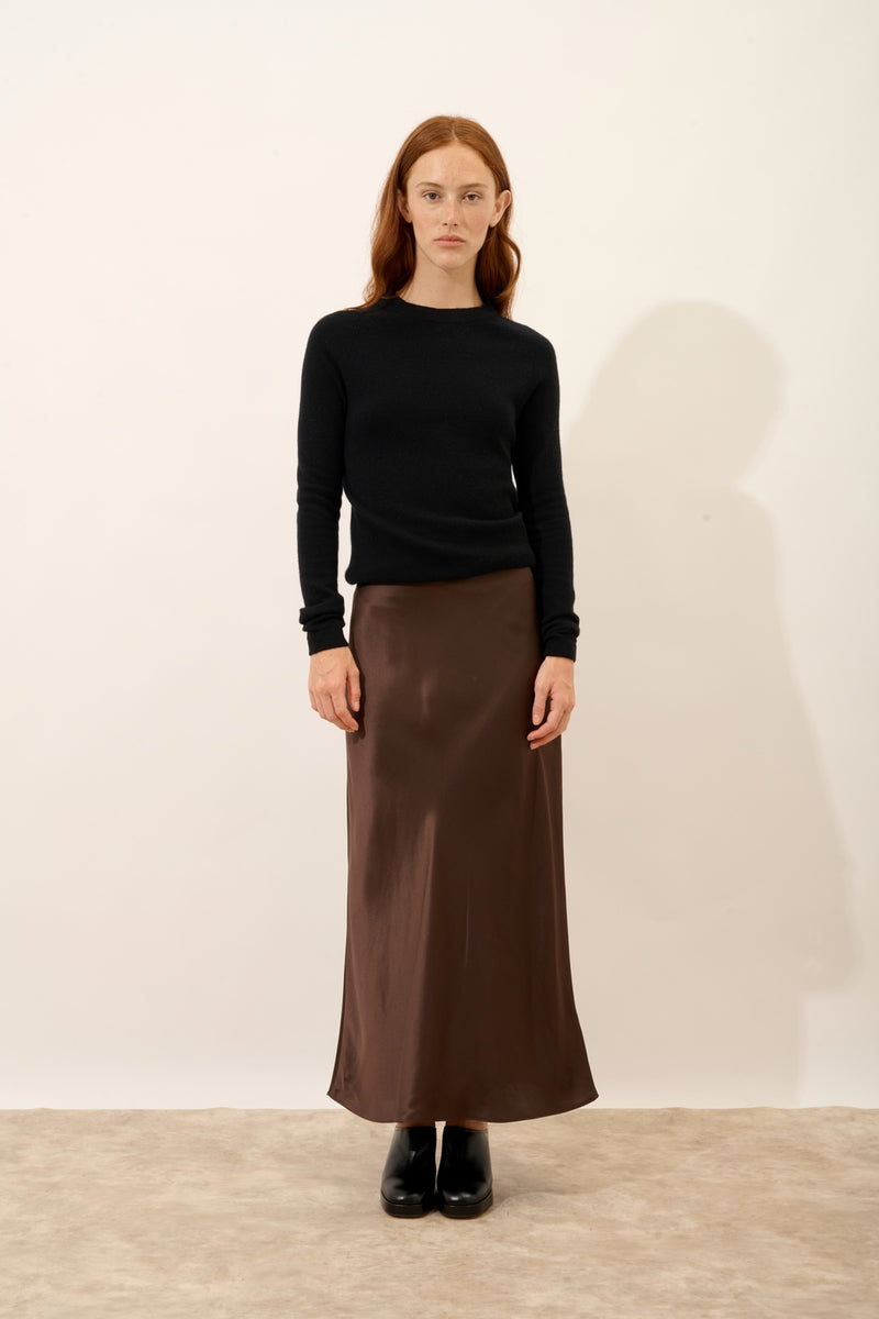 Pull Col Rond - Jane - Noir