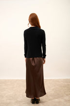 Pull Col Rond - Jane - Noir