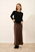Pull Col Rond - Helen - Noir