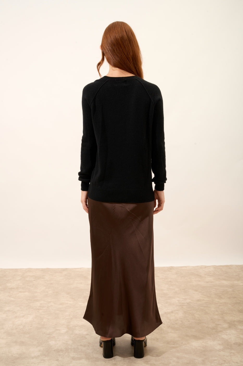 Pull Col Rond - Helen - Noir