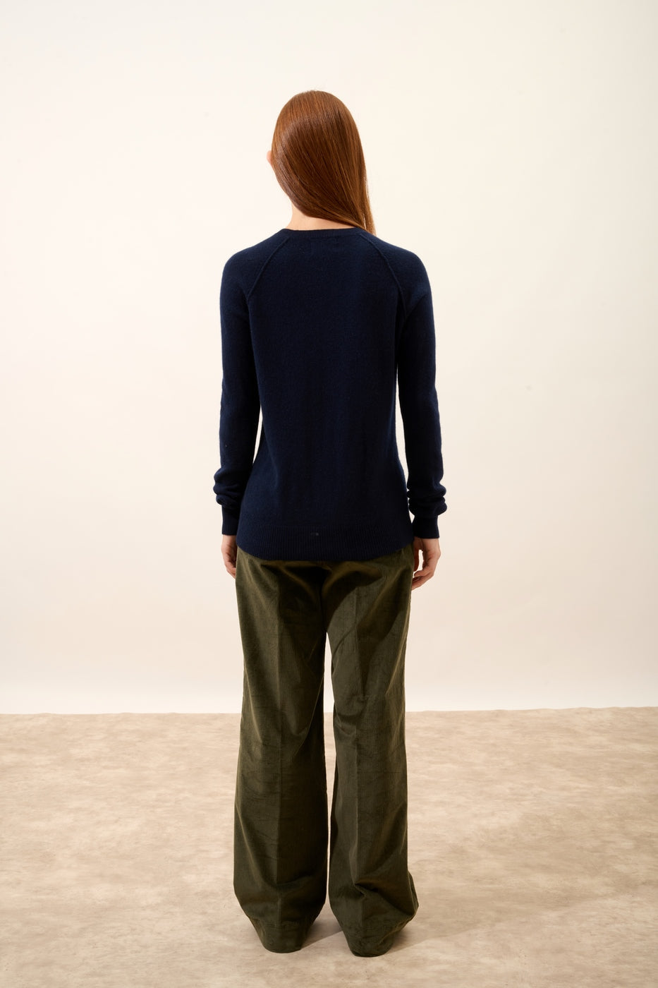 Pull Col Rond - Helen - Navy