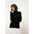Pull Col Rond - Karen - Noir