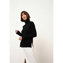 Pull Col Rond - Karen - Noir