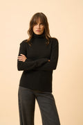 Jersey Cuello Vuelto - Lexie - Negro