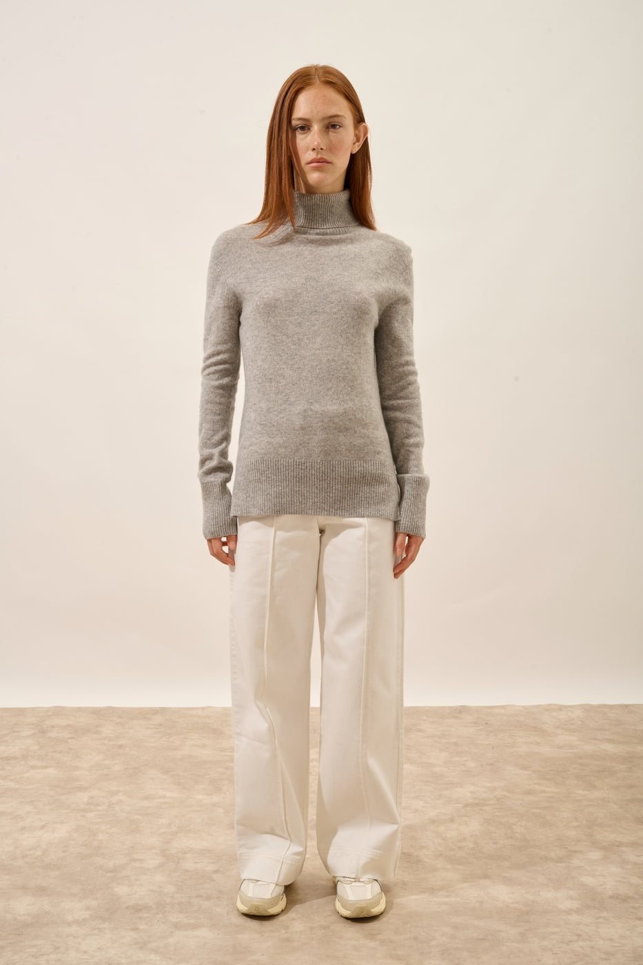 Pull Col Roulé - Lexie - Nuage Chiné