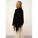 Cashmere Just - Poncho Meredith - Negro - 100% Cachemira 2 Hilados - Mujer