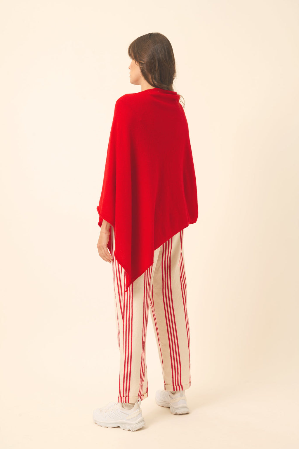 Poncho - Meredith - Rojo