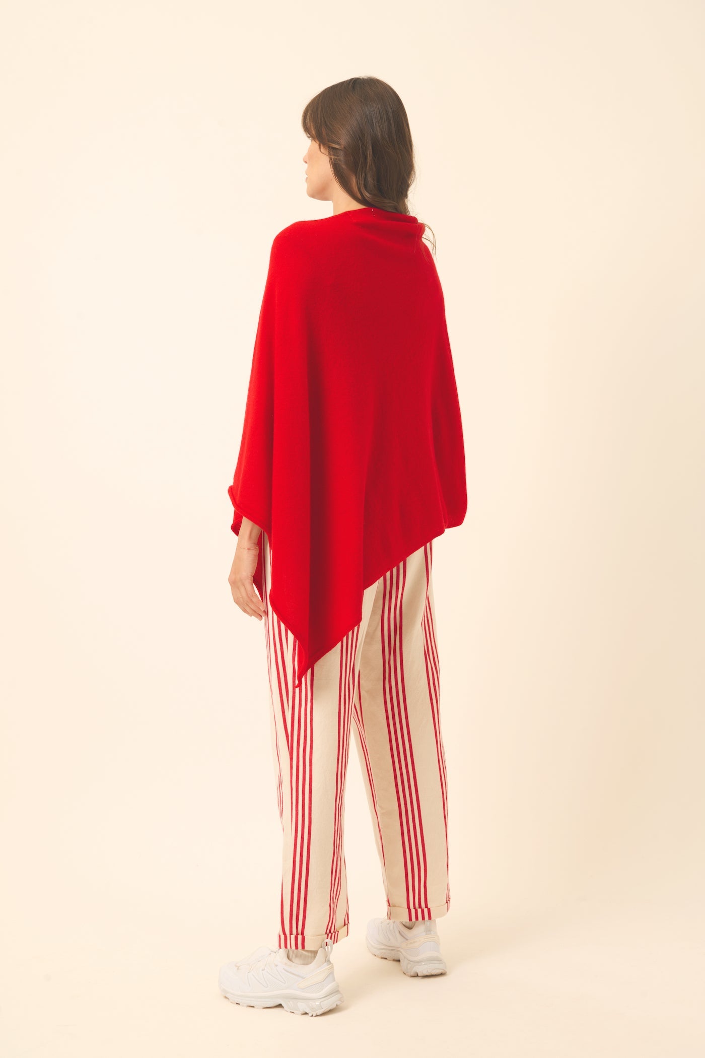 Poncho - Meredith - Rojo