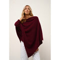 Poncho - Meredith - Bordeaux