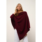 Poncho - Meredith - Bordeaux