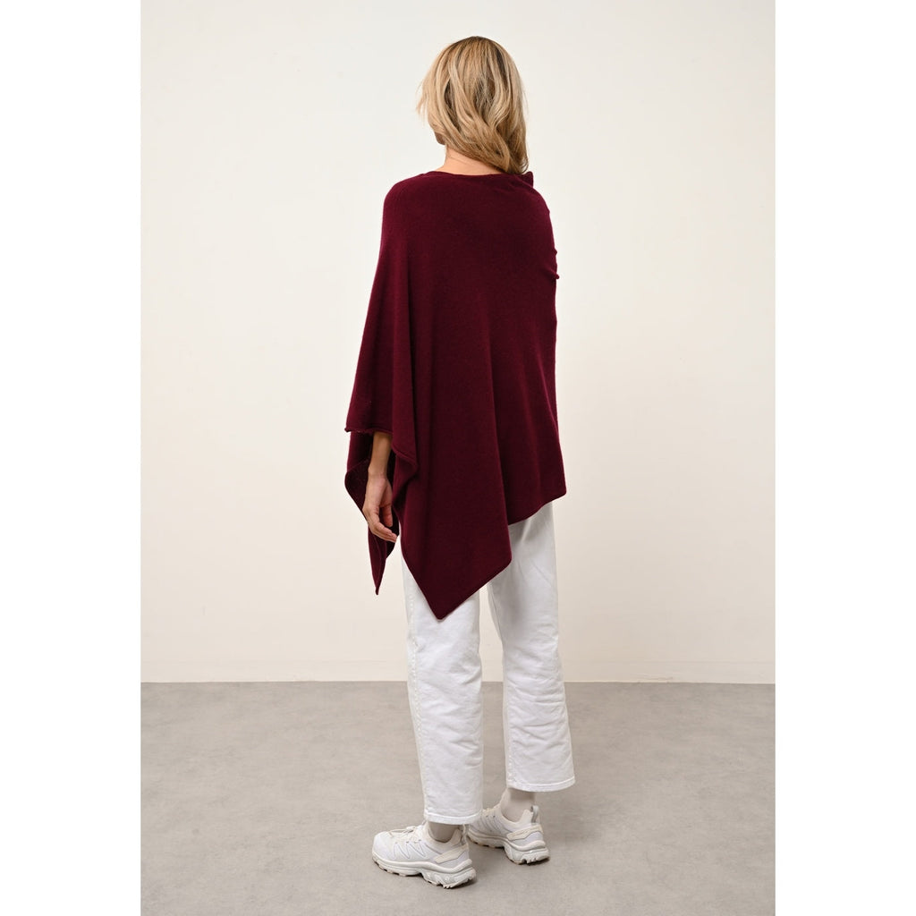 Poncho - Meredith - Bordeaux