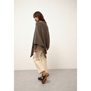 Cashmere Just - Poncho Meredith - ChinÉ Taupe - 100% Cachemira 2 Hilados - Mujer