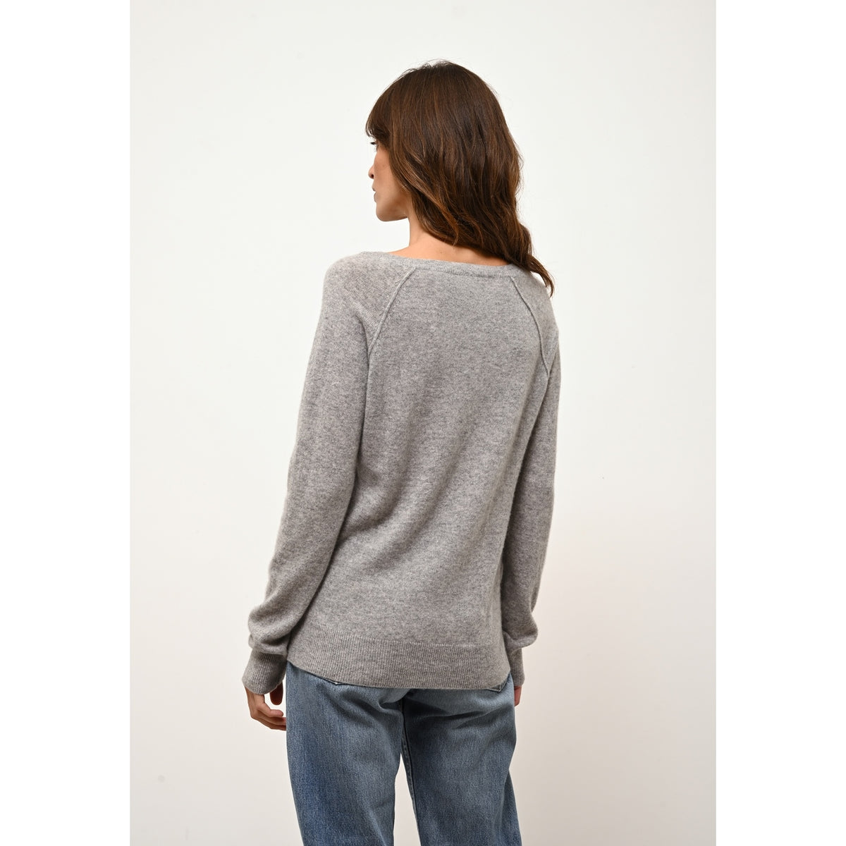 Jersey de Cuello en V - Phoebe - Nube Vigoré
